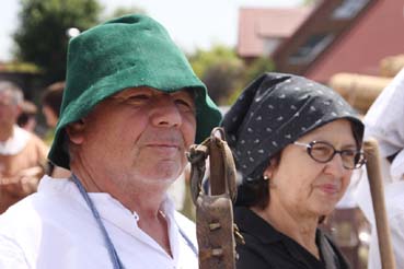 1050 Jahre Auhausen - Einzug der Bauernhaufen