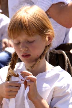 1050 Jahre Auhausen - Einzug der Bauernhaufen