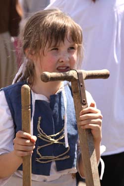 1050 Jahre Auhausen - Einzug der Bauernhaufen