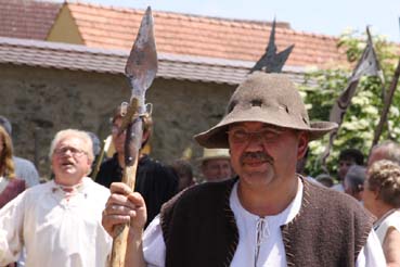 1050 Jahre Auhausen - Einzug der Bauernhaufen