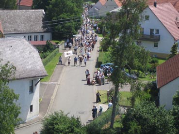 1050 Jahre Auhausen - Einzug der Bauernhaufen