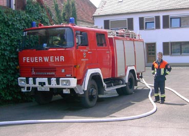 1050 Jahre Auhausen - Einzug der Bauernhaufen