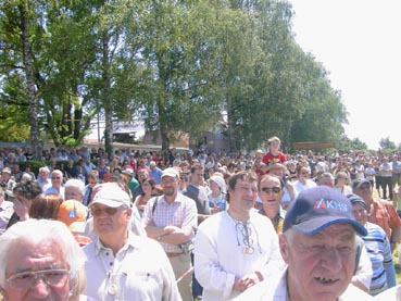 1050 Jahre Auhausen - Einzug der Bauernhaufen