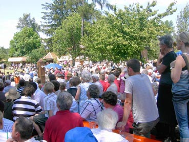 1050 Jahre Auhausen - Einzug der Bauernhaufen