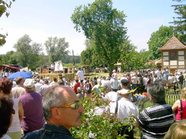 1050 Jahre Auhausen - Einzug der Bauernhaufen