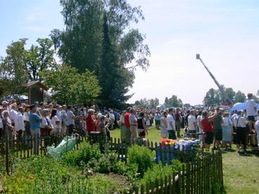 1050 Jahre Auhausen - Einzug der Bauernhaufen