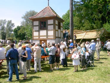 1050 Jahre Auhausen - Einzug der Bauernhaufen