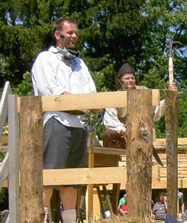 1050 Jahre Auhausen - Einzug der Bauernhaufen