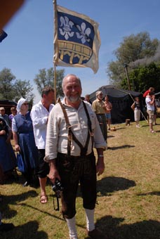 1050 Jahre Auhausen - Einzug der Bauernhaufen