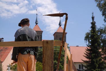 1050 Jahre Auhausen - Einzug der Bauernhaufen