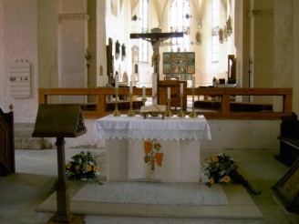 Altar im Hauptschiff