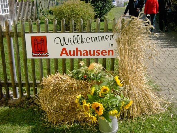 Herzlich willkommen beim Drescherfest von Auhausen
